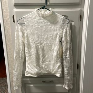 Nightcap clothing. Lace turtleneck